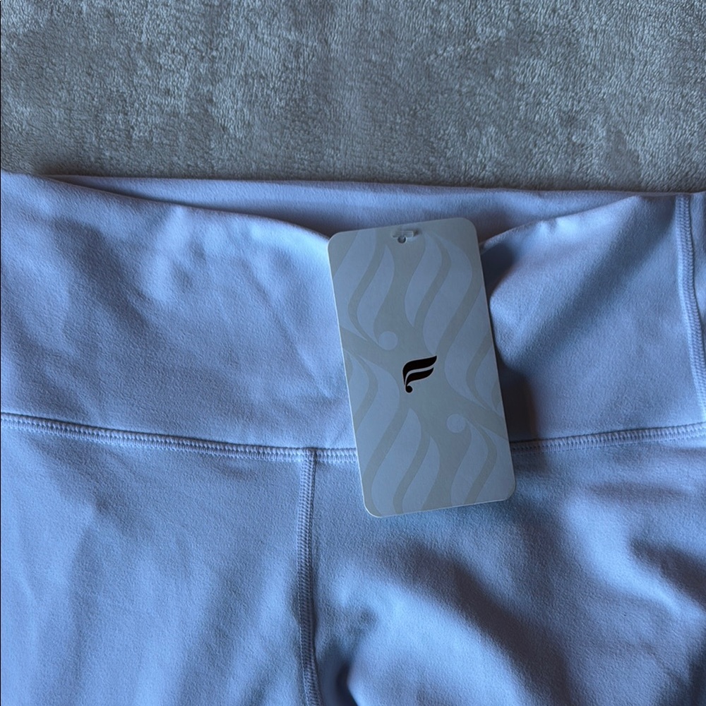 Fabletics White High-Waisted Leggings - Picture 3 of 5